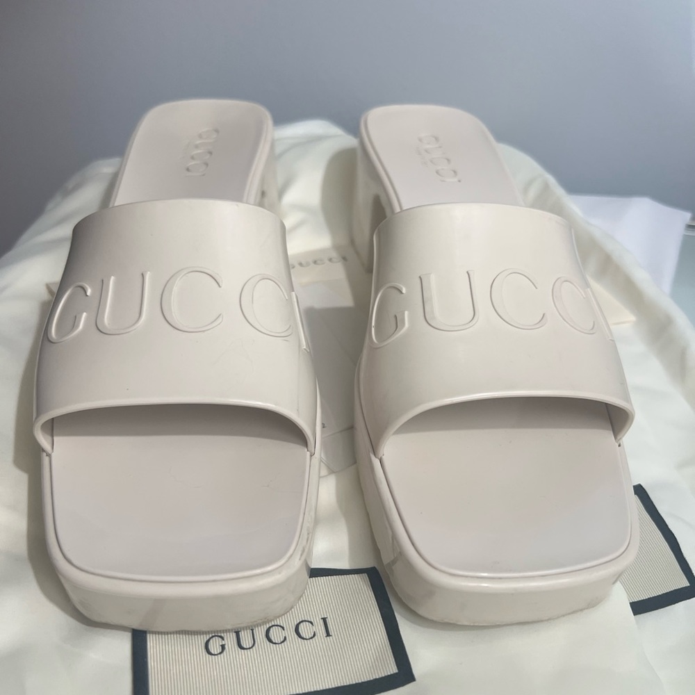 Rubber Gucci Slides